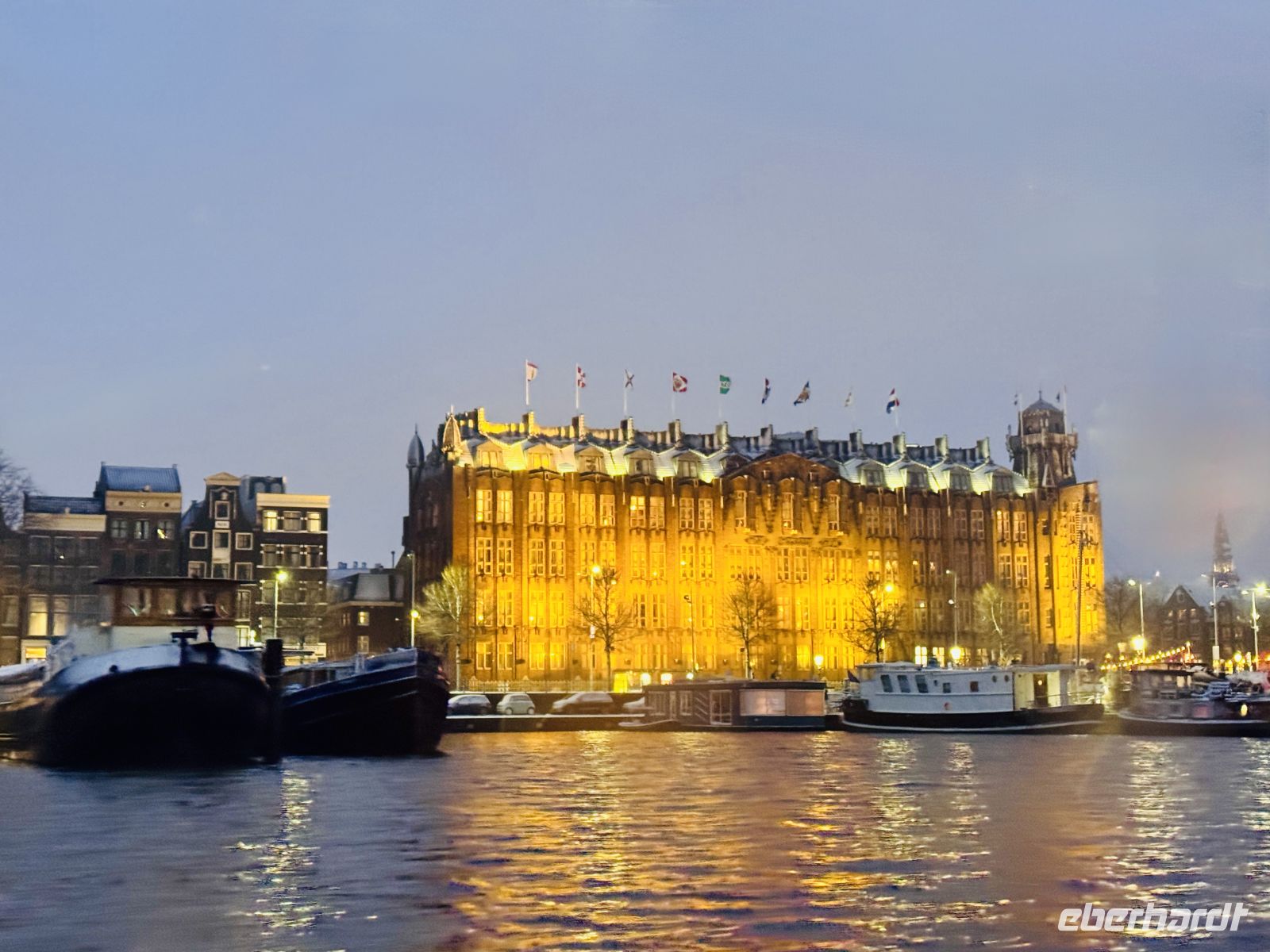 2. Tag - Grachtenrundfahrt zum Amsterdam Light Festival 