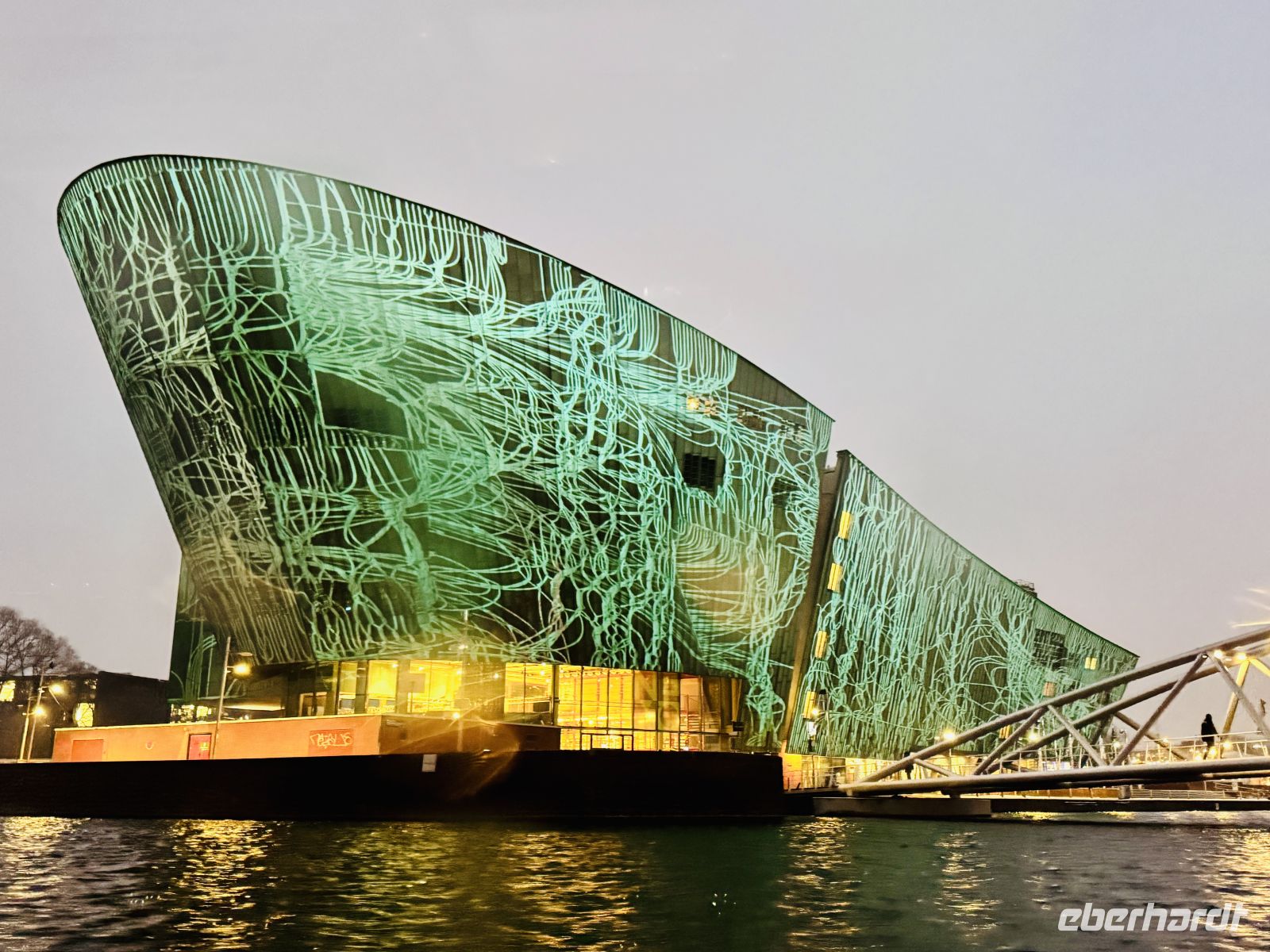 2. Tag - Grachtenrundfahrt zum Amsterdam Light Festival 