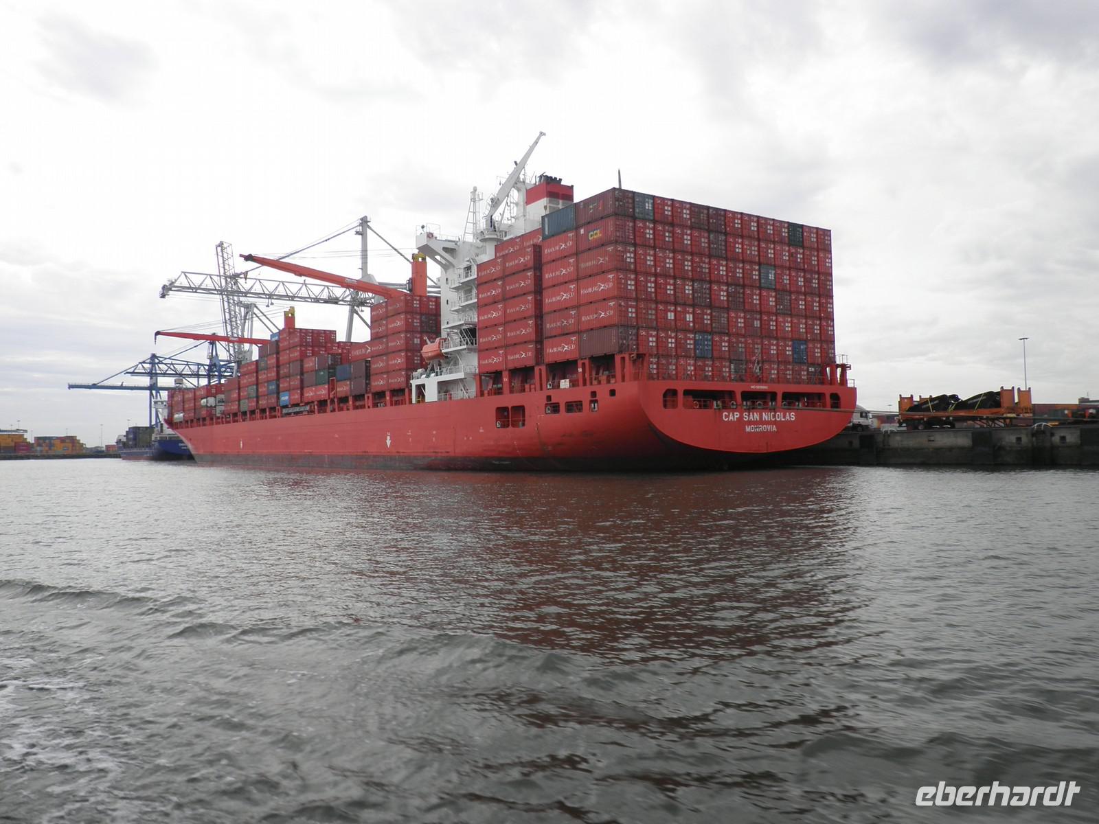 Hafen von Rotterdam-Containerschiff