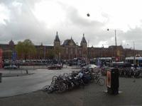 Bahnhof in Amsterdam