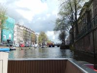 Auf Grachtenfahrt in Amsterdam
