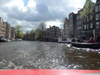 Auf Grachtenfahrt in Amsterdam