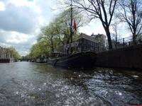 Auf Grachtenfahrt in Amsterdam