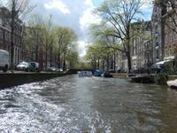 Auf Grachtenfahrt in Amsterdam