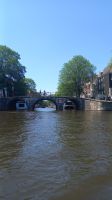 Eine von 1700 Brücken in Amsterdam