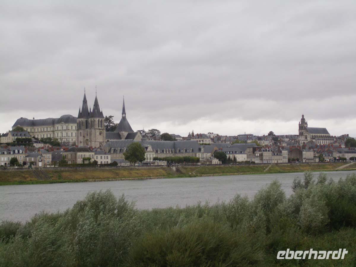 Blick auf Blois