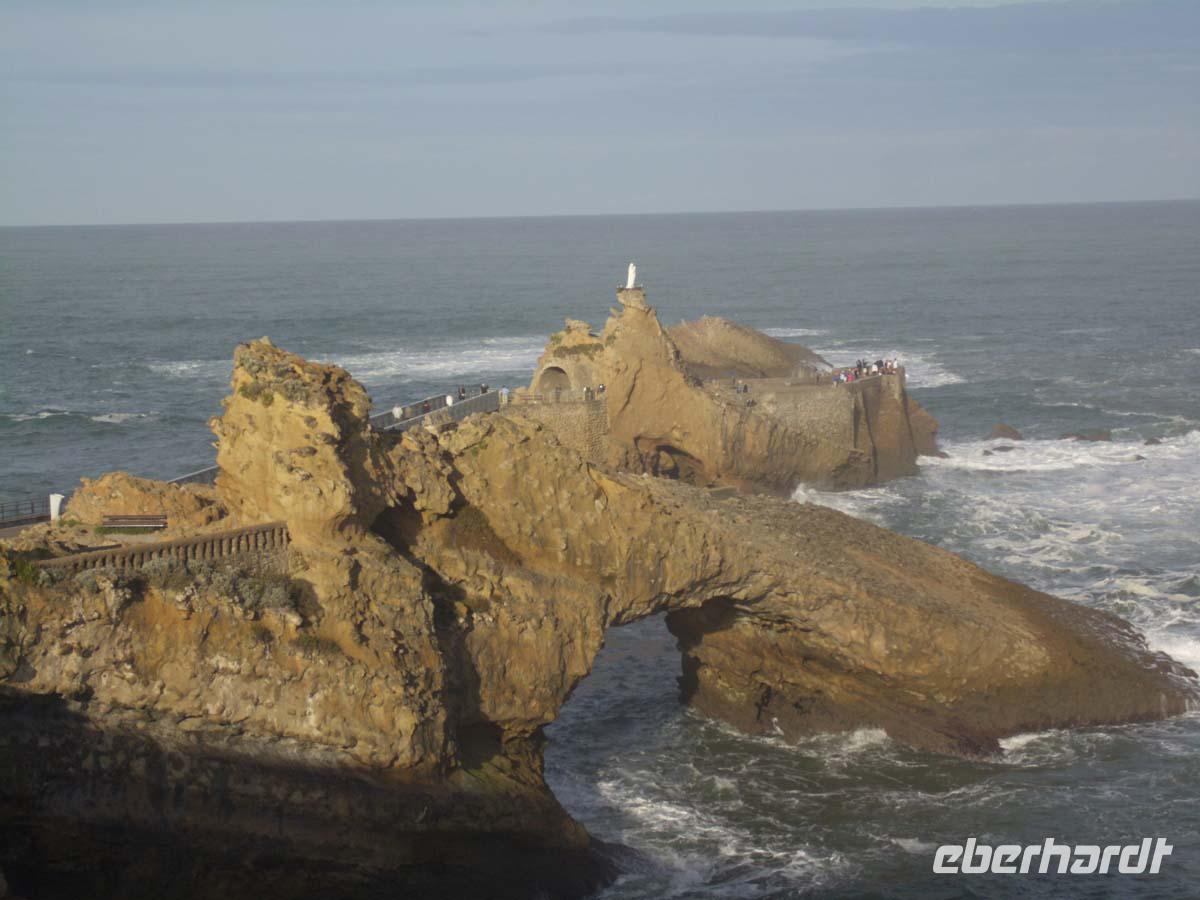 An der Küste von Biaritz