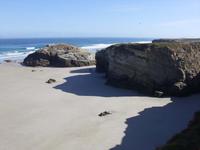 Es war Ebbe am Kathedralenstrand