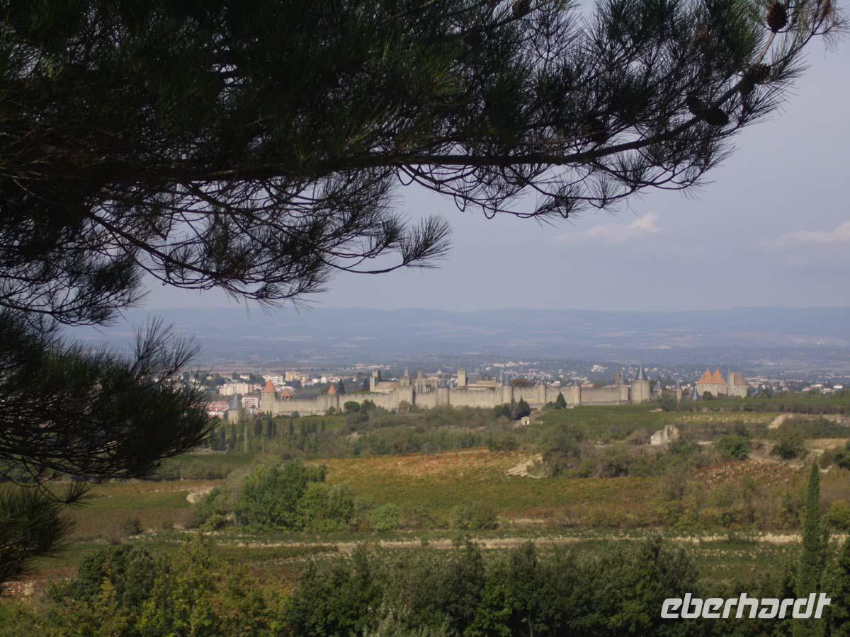 Blick auf Carcassonne