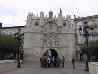 Burgos. Vor dem Santa Maria Tor