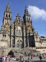 Die Kathedrale von Santiago de Compostelle