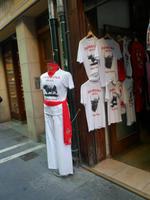 Kleidung der Stierkampfläufer