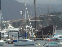 Replik der Karavello von der Columbusexpedition