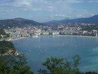 Blick auf San Sebastian
