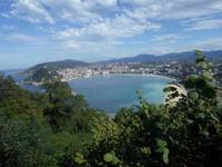 Blick auf San Sebastian