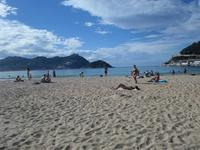 Am Strand von San Sebastian