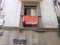 Navarro-Baskische Forderung nach Unabhängigkeit - spanisches Wort in baskischer Orthographie