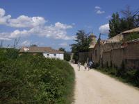 Auf dem Camino, beim Kloster Irache