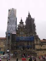 Die eingerüstete Kathedrale