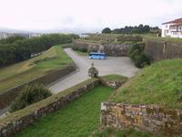 Die mächtigen Festungsanlagen (Vabaun-Stil) von Valença an der portugiesisch-spanischen Grenze