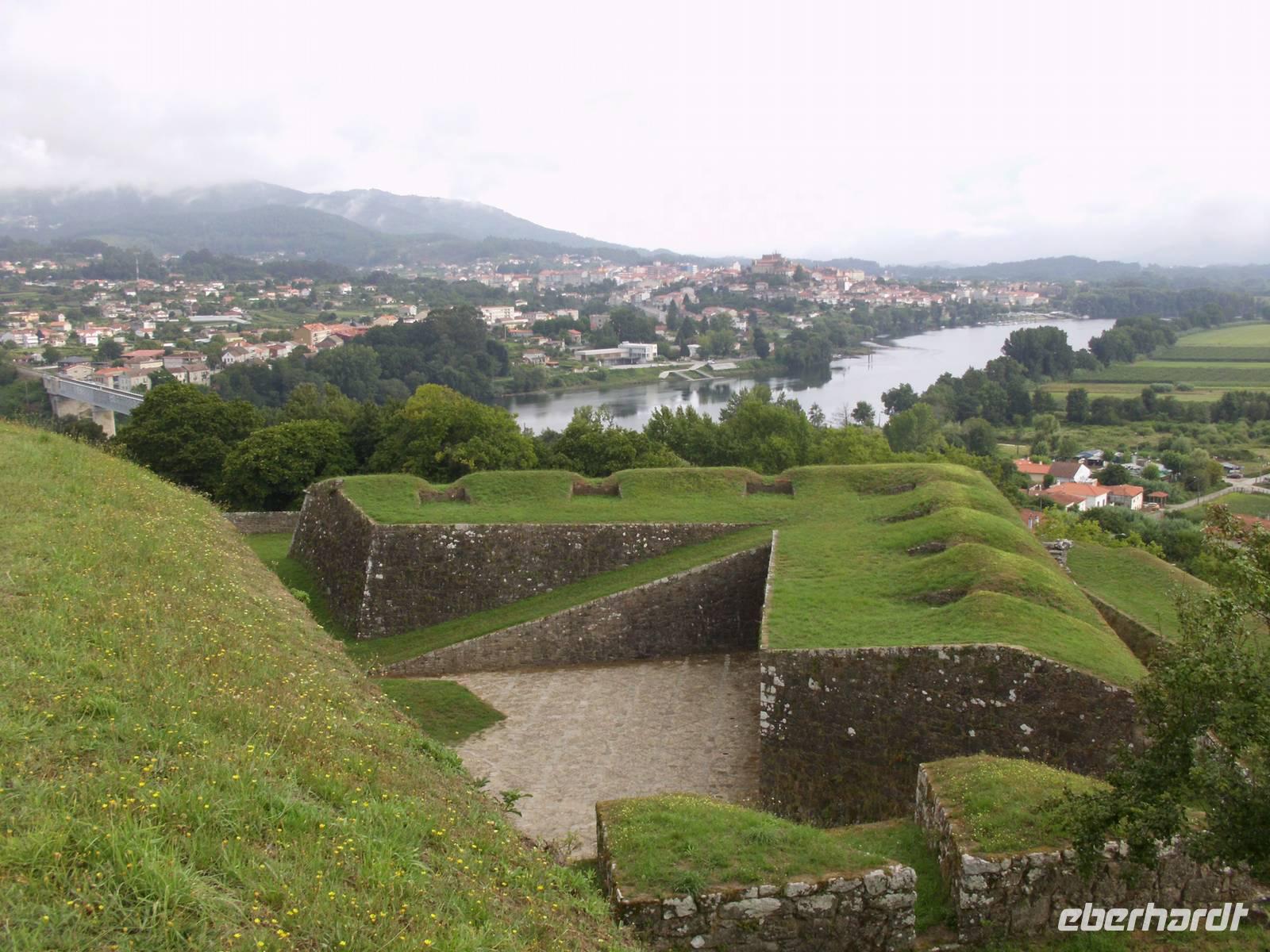 Blick über den Minho/Miño nach Tuy