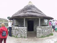 Wohnhaus im Castro de Santa Tegra