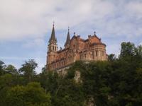 Die Basilika von Covadonga, 19. Jhdt.