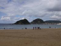 Die Bahía de la Concha, San Sebastián