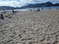 Am Strand von San Sebastian