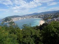 Blick auf San Sebastian