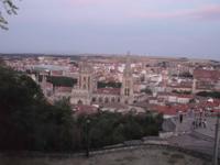 Burgos in der Abenddämmerung