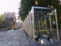 Mit der Rolltreppe durch die Altstadt (Vitoria-Gasteiz)