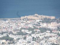 Hafenfestung Kyrenias von St. Hilarion aus