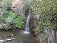 kleiner Wasserfall im Dorf Kakopetria
