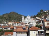 Besichtigung der Heiligen Kreuz Kirche in Pelendri (2)