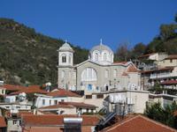 Besichtigung der Heiligen Kreuz Kirche in Pelendri (3)