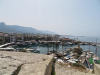 Blick auf  den Hafen von Kyrenia