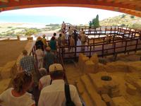 in der Ausgrabungsstätte Kourion