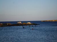 Eberhardt-Gruppe beim Abendbad