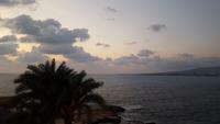 Abendstimmung im Cythiana Beach Hotel