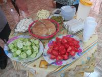 zypriotisches Frühstück bei Loulla