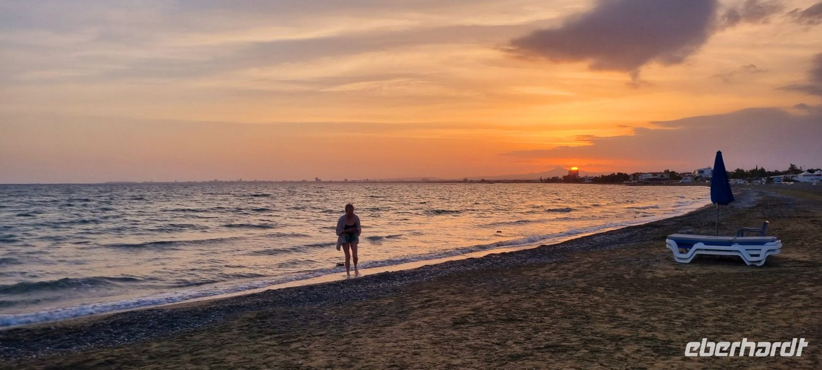 Rundreise Zypern // Sonnenuntergang in Larnaca