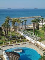 Rundreise Zypern - Meerblick vom Golden Bay Hotel in Larnaca