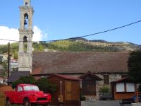 Zypern: im Bergdorf Kyperounta: Kirche der Heiligen Marina