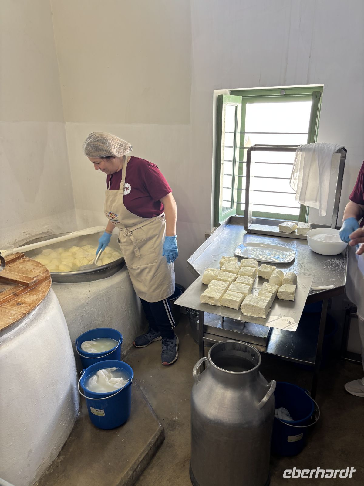 Halloumi Herstellung &ndash; &copy;  (Eberhardt TRAVEL)