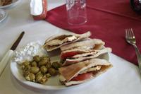 leckeres Mittagessen: Gegrillter Haloumi