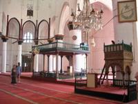 Der Gebetsraum der Selimiye-Moschee