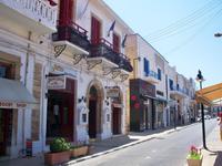 Weg vom Hafen zum Markt