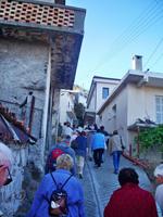 ... doch zuvor geht es noch bergan.