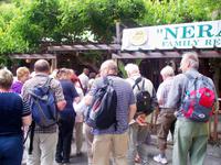 Nach der Wanderung haben wir uns eine Stärkung verdient.